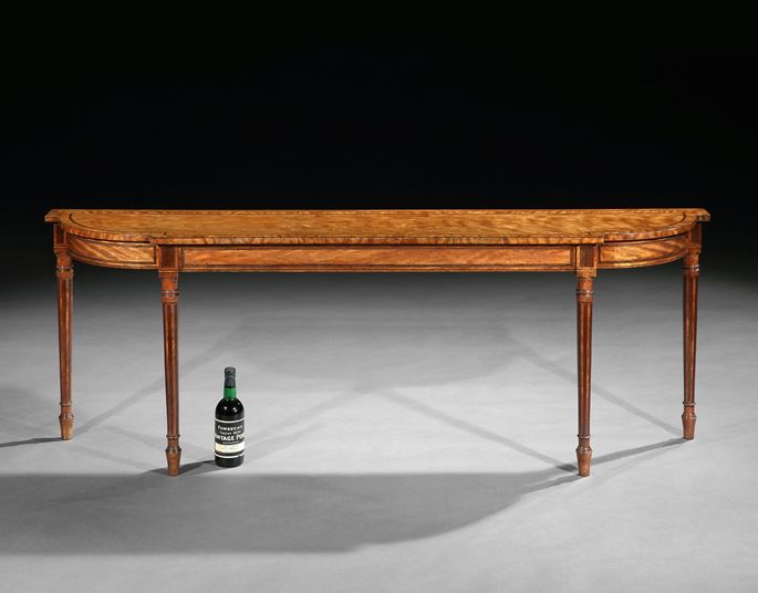 A George III satinwood and purpleheart side table | MasterArt